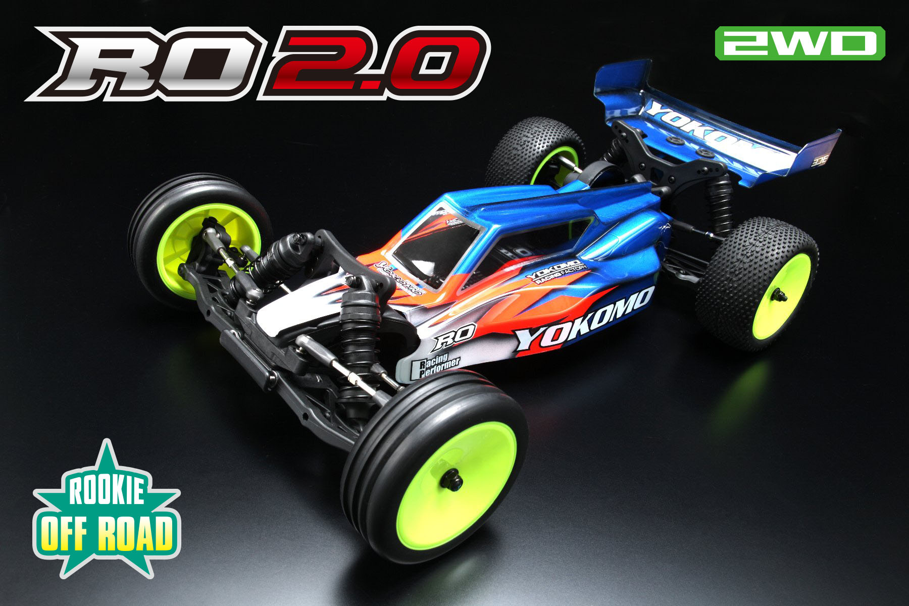 Yokomo Rookie Off-Road RO2.0 Assemble 2WD Offroad Car Kit | MIBOSPORT